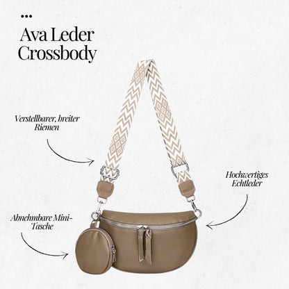 Ava Leder Crossbody