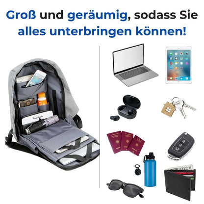 Diebstahlschutz Rucksack